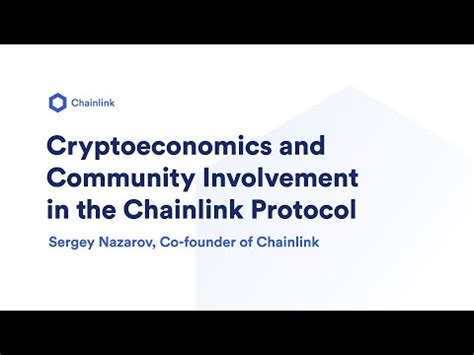 chainlink labs revenue chainlink wo kaufen Cryptoeconomics and Community Involvement in the Chainlink Protocol